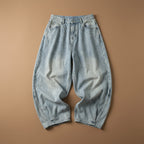 Women's Baggy Denim Jeans with Wide Leg Fit, view 10 of 14