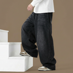 Women's Baggy Denim Jeans with Wide Leg Fit, view 13 of 14
