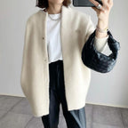 Women's Cardigan with Front Buttons Pockets, view 8 of 17