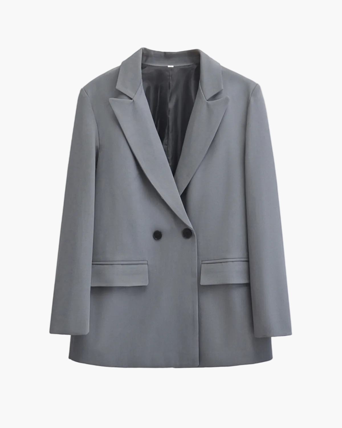 Women's Double Breasted Blazer with two-button tailored design.