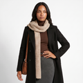 Women's Double-Breasted Wool Coat with Tailored Fit, view 1 of 8
