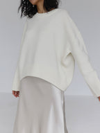 Women's Knit Pullover Jumper with Crew Neck Rib Trim, view 11 of 24