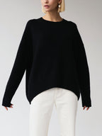 Women's Knit Pullover Jumper with Crew Neck Rib Trim, view 14 of 24