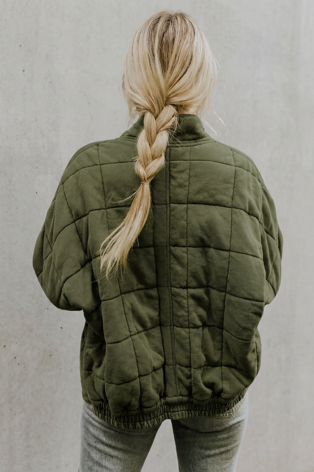 Women's Quilted Jacket with Funnel Neck Design, view 2 of 11