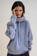 Women's Turtleneck Jumper with Soft Cowl Neck, view 4 of 4