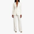 Women's Two-Piece Set with Blazer and Wide Leg Trousers, view 1 of 18