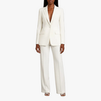 Women's Two-Piece Set with Blazer and Wide Leg Trousers, view 1 of 18