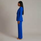 Women's Two-Piece Set with Blazer and Wide Leg Trousers, view 11 of 18
