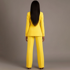 Women's Two-Piece Set with Blazer and Wide Leg Trousers, view 18 of 18