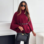 Women's Wool Blend Jacket with Batwing Sleeve Fit, view 3 of 4