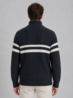 Wool half zip pullover jumper for men – product image 5